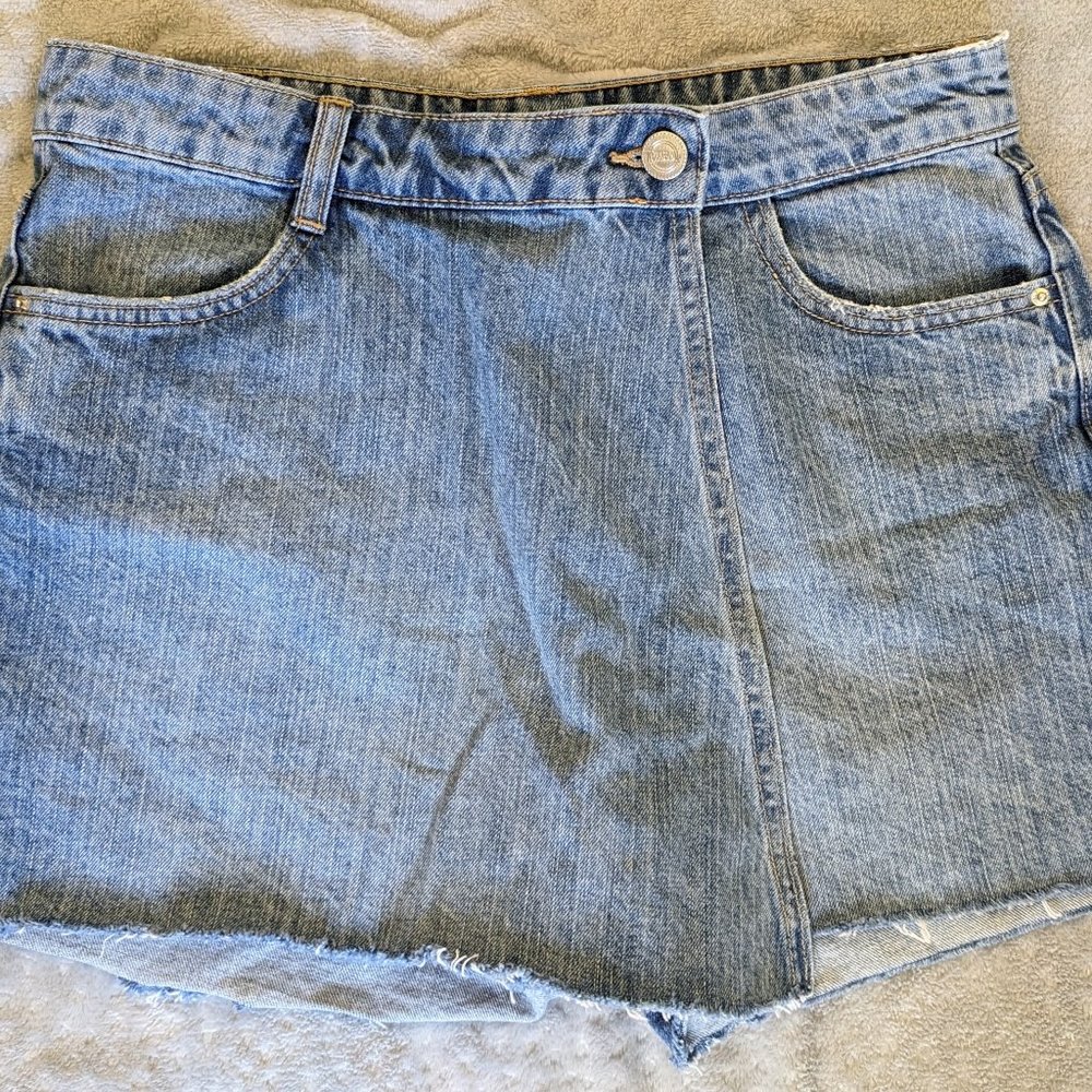 Zara Denim Skort